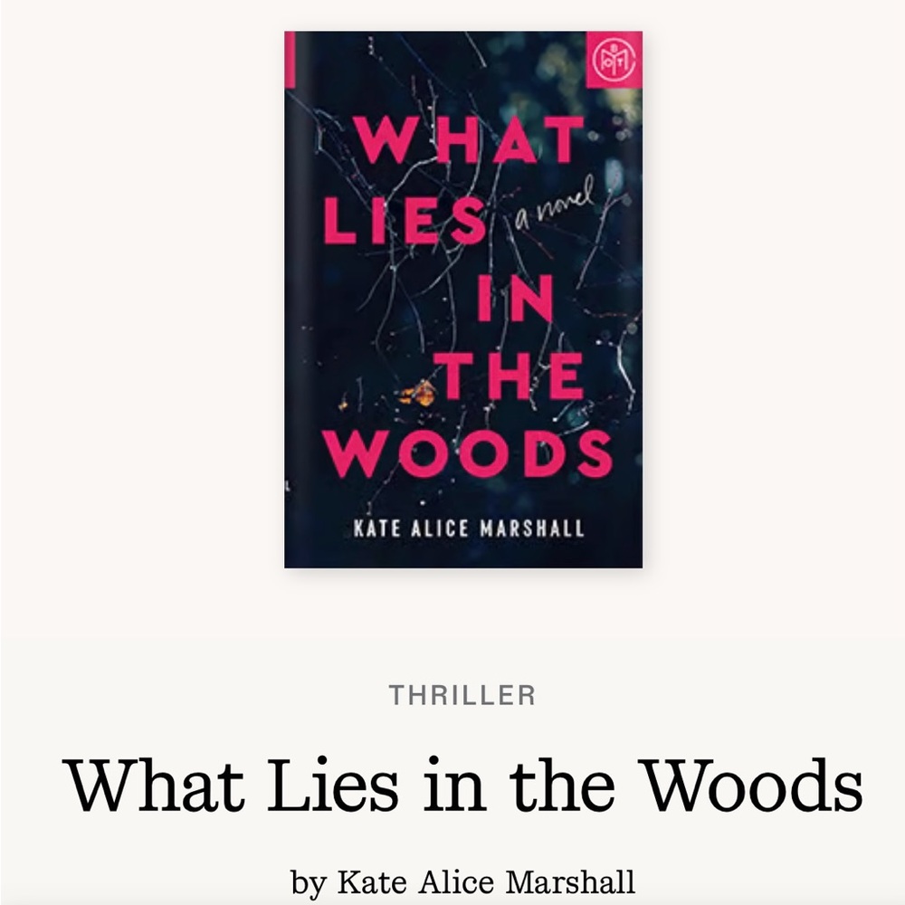 What Lies in the Woods: A Novel Hardcover *NEW